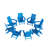 Joubert Foldable Outdoor Adirondack Set-91480523