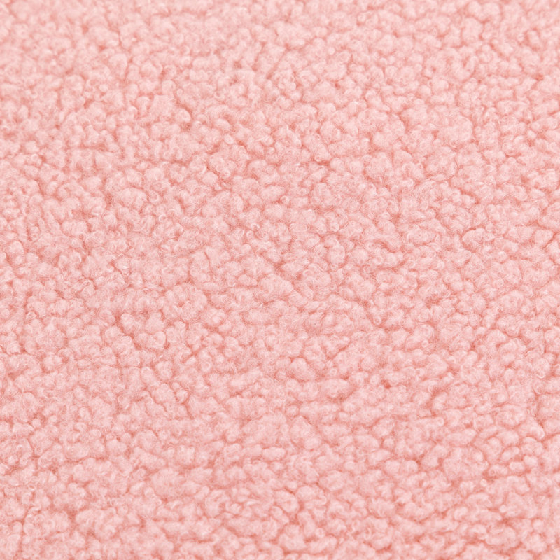 Fauteuil rembourré de style médiéval moderne, Rose clair