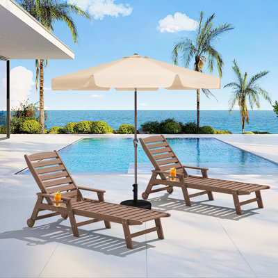 Chaise longue d'extérieur Swann