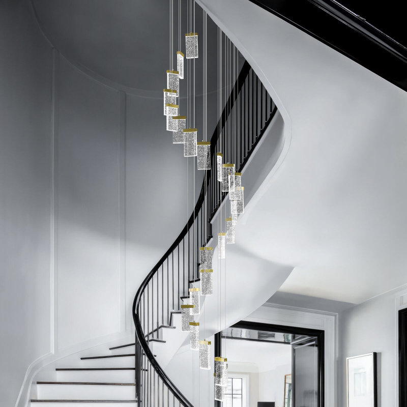 Luminaire suspendu en cristal Chandeliers Réglable Mordern, 24