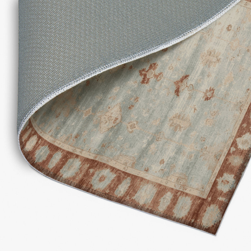 Tapis d'intérieur et d'extérieur surteint beige, Rectangulaire 2 pi x 3 pi