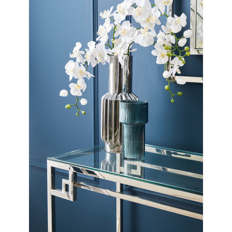 Morado Glass Table Vase, 35cm H x 14cm W x 14cm D
