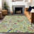 Premium Machine Washable Prisco Aloe Rug-1430114432