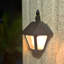 Solar Outdoor Wall Light Human Body Sensing Three- Tungsten Wall Light Garden Villa Courtyard Night Light Rainproof