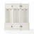 Jones Street Hall Tree 66.38'' Wide with Shoe Storage-1912126055