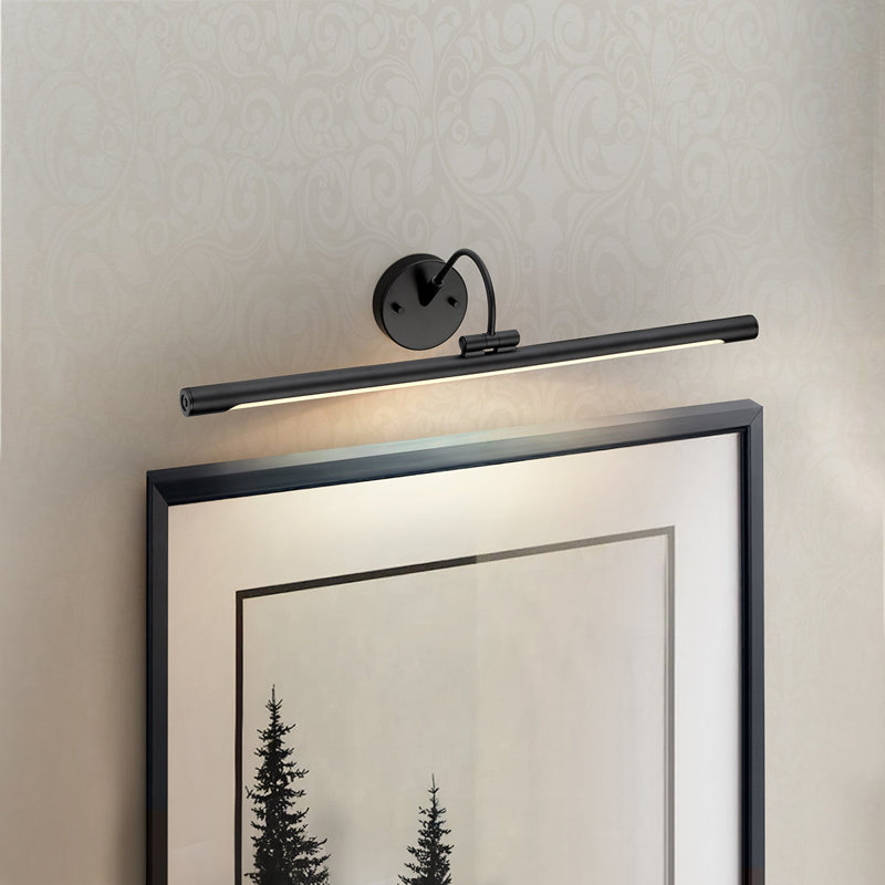 Alton Large LED Picture Light, Satin Black
