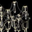 Cheadle Led Crystal Firefly Starry Luster Chandelier