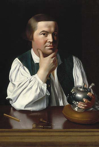 « portrait of paul revere » par john singleton, faire face à l’impression