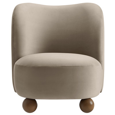 Monroe Boucle Fabric Accent Chair