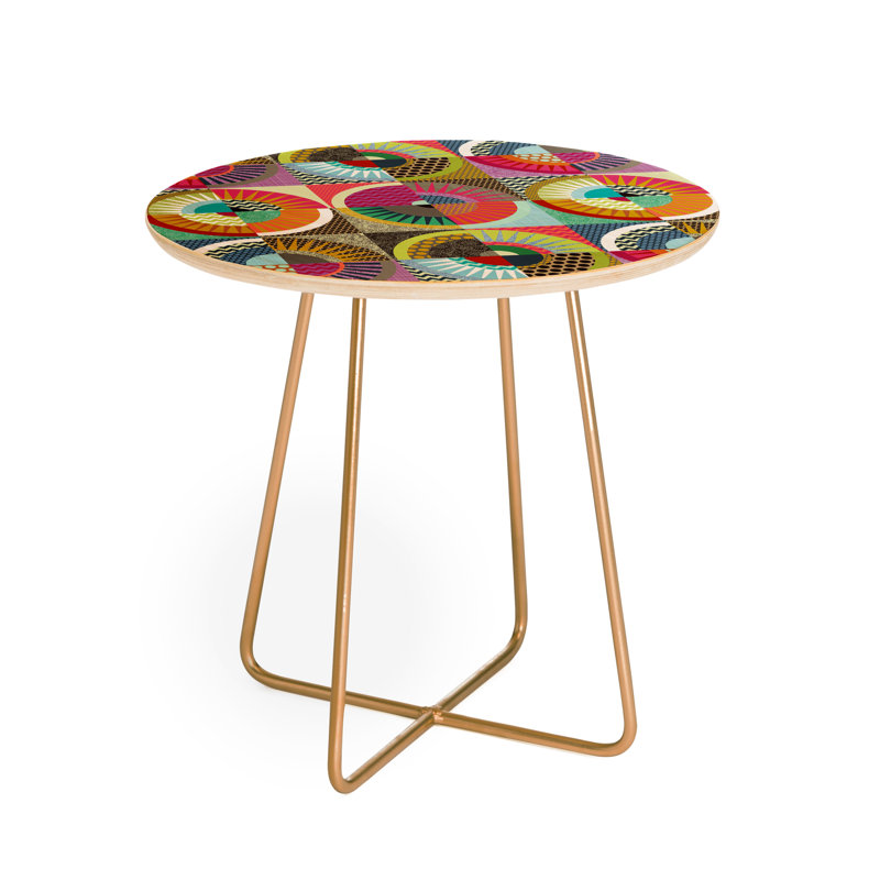 Sharon Turner Solid Wood Top End Table