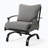 Memoona Steel Outdoor Chair
