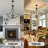 6 Light Dimmable Elegant Black Crystal Chandelier