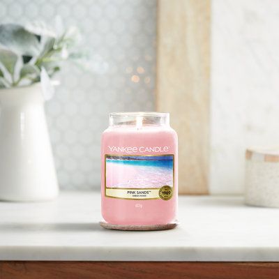 Pink Sands Scented Jar Candle