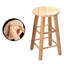 Counter Stool with Solid Wood Frame