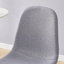 Chaises de salle à manger rembourrées Mid-Century modernes avec pieds robustes en métal (ensemble de 4)-1325346514-1325346543-1335097553