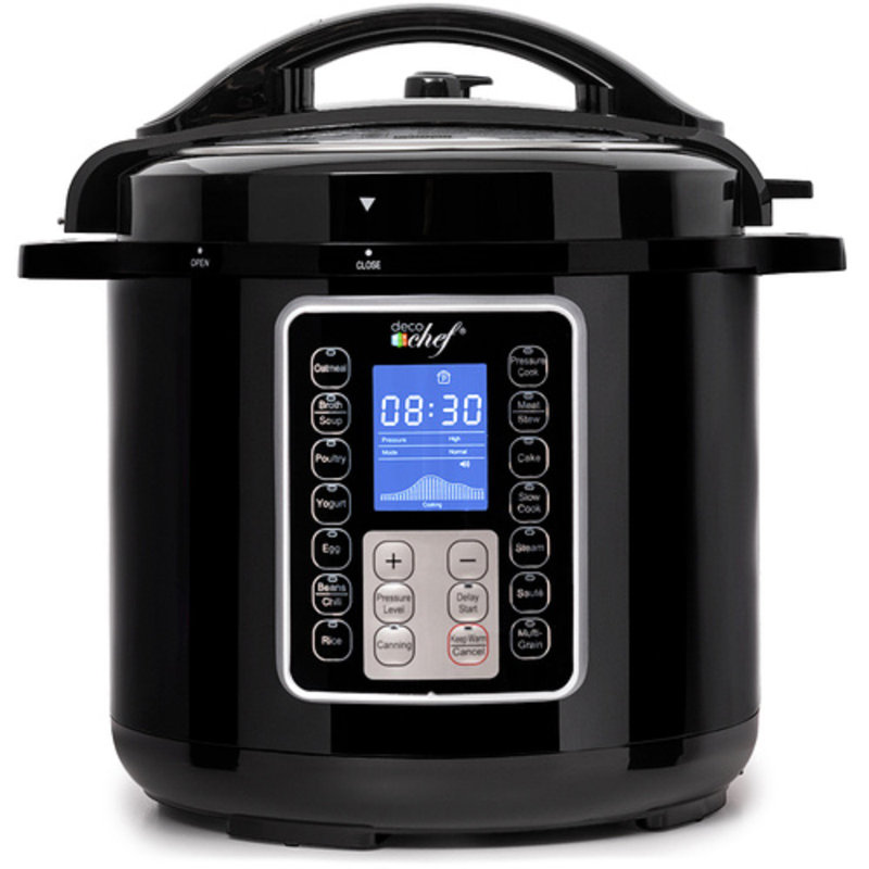 Deco Chef 10-in-1 Pressure Cooker, 6 Qt.