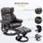 Comfortable Recliner Chair with Ottoman and Multiple Vibration Points for Ultimate Relaxation-2105602555