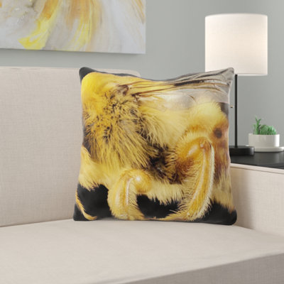 Plasterer Bee Throw Pillow