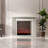 Ivory Landscape Electric Fireplace-108072227