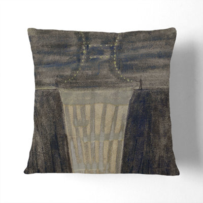 Sun Passing Gemini Square Throw Cushion