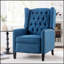 Large fauteuil inclinable manuel avec éponge haute densité et tissu durable pour un confort ultime-491176633
