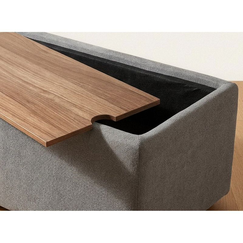 Console de rangement avec repose-pieds Madison