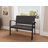 Newport Waiting Reception Loveseat Metal Frame-1897956046-1897956056