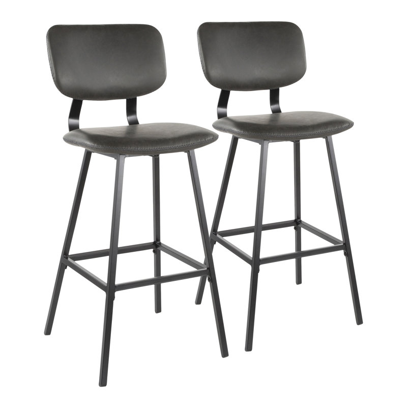 Tabouret de bar 29,5 po Holleran, Gris