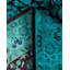 Tapis bleu nouvel âge 4 pi 1 po x 6 pi 5 po Daisymae