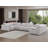 8-Piece U-Shaped Power Reclining Sectional In Genuine Leather – 4 Recliners-116989754