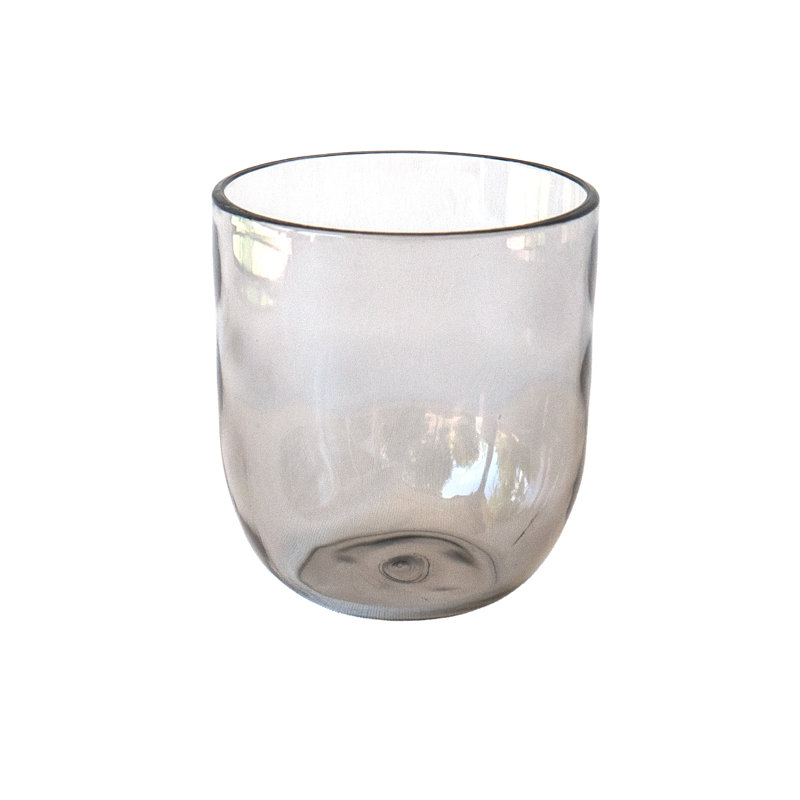 Vaughan Rustic Acrylic Stemless Wine Glass - Light Gray - 16.23 oz, Gray