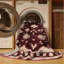 Machine Washable Overdyed Red Area Rug-1506045405