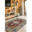 Red Hand-Knotted Wool Geometric Sunbursts Classic Traditional Modern Contemporary Carpet Rug-275402648