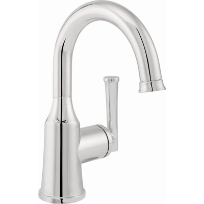Single-Hole Bathroom Faucet with Drain Assembly