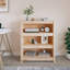 Kylisia 97cm H Solid Wood Standard Bookcase-221989110-221989113