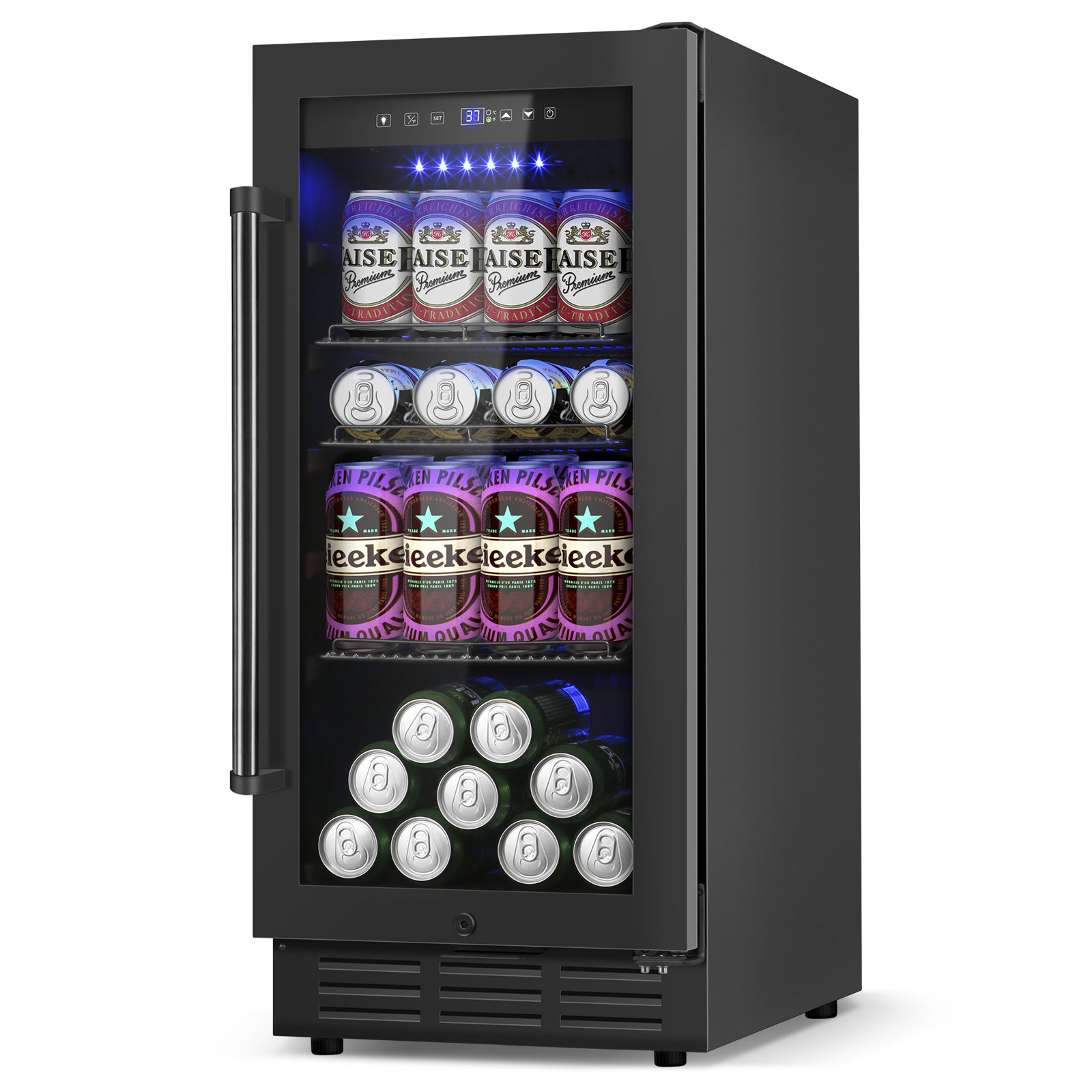 Velivi 127 Cans (12 oz.) 3.1 Cubic Feet Built-In & Freestanding Beverage Refrigerator | Fridge.com