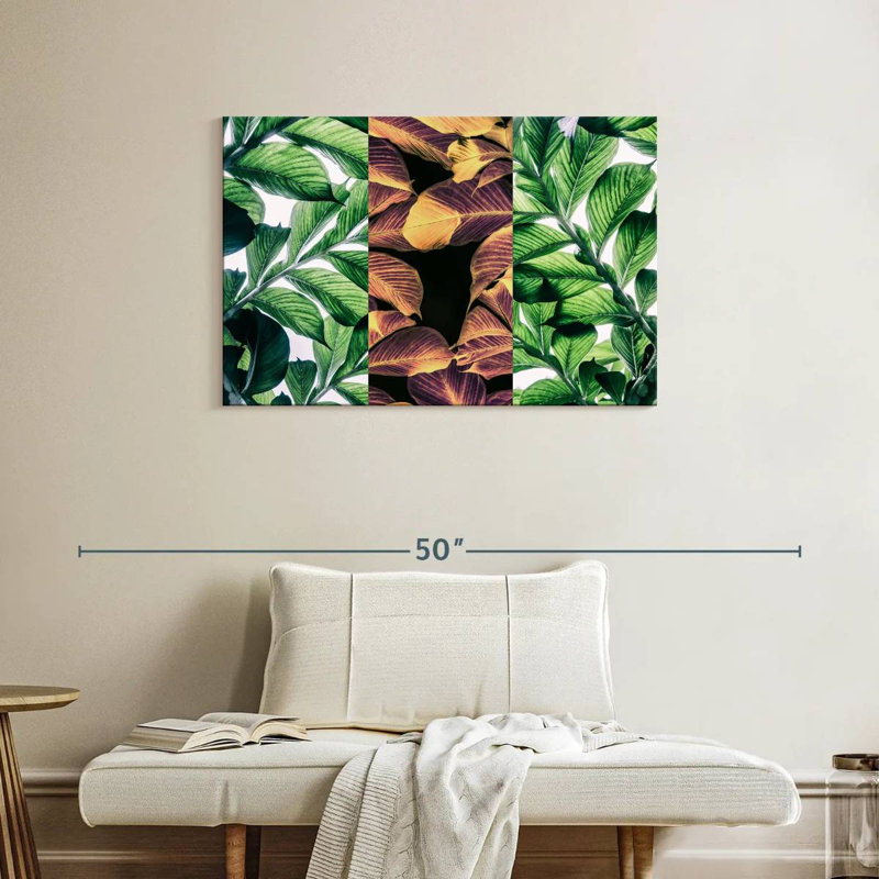 Harnek Tree Leaves, 24" H x 36" W