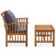 Chaise longue avec coussins 2 pièces Brilen-1403040001