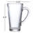 Libbey Cavana Tall Mug, 16.4-Ounce, Set Of 4