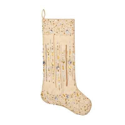 Gilded Sparkle Stocking