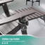 Chaise Adirondack avec repose-pieds rétractable, chaise pliante résistante aux intempéries avec support pour gobelets-54779299