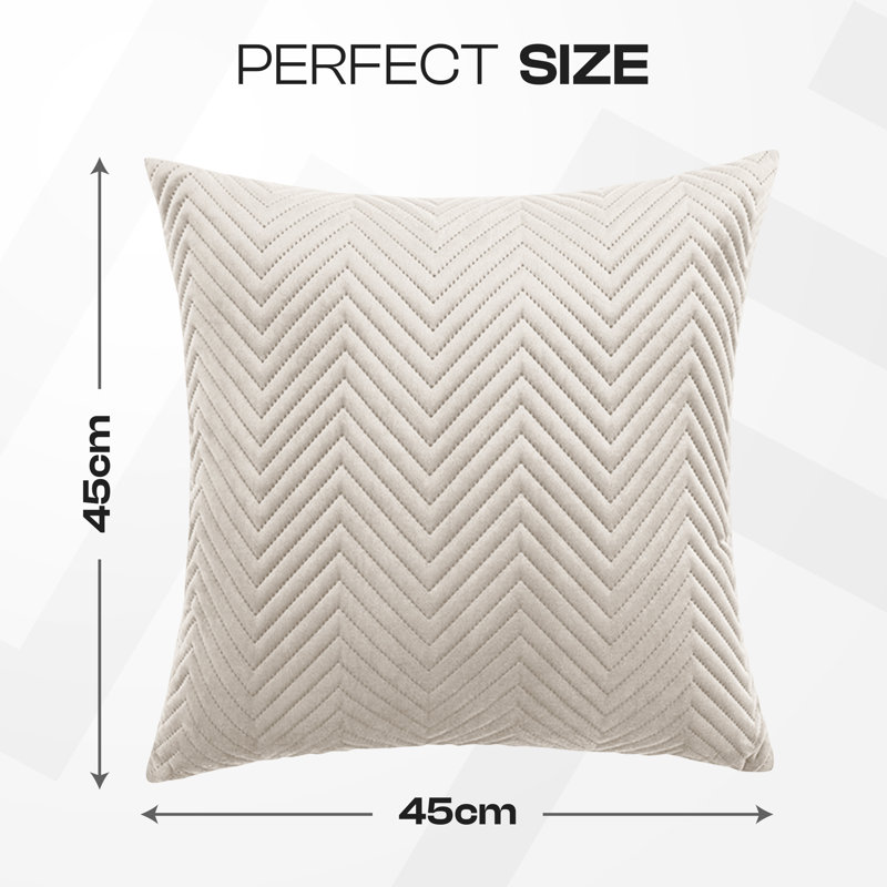 Square Scatter Cushion Cushion Cover, Beige