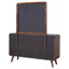 Commode 6 tiroirs avec miroir Kegan-137345784