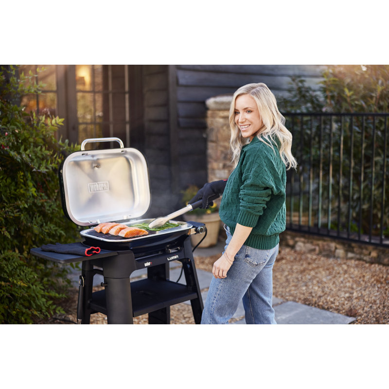 26'' W x 19'' D Portable Single Burner Countertop Electric Grill