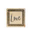 Signe d'amour en bois 8 po.