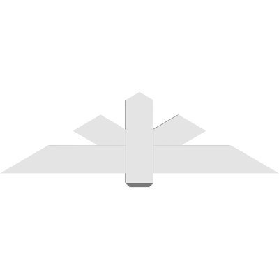 Support de pignon en PVC de qualité architecturale Kennewick