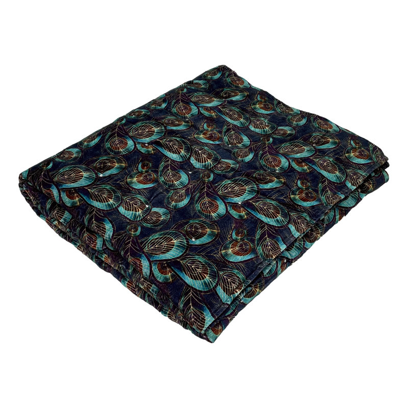 Pepperdine Paisley Quilted Blanket