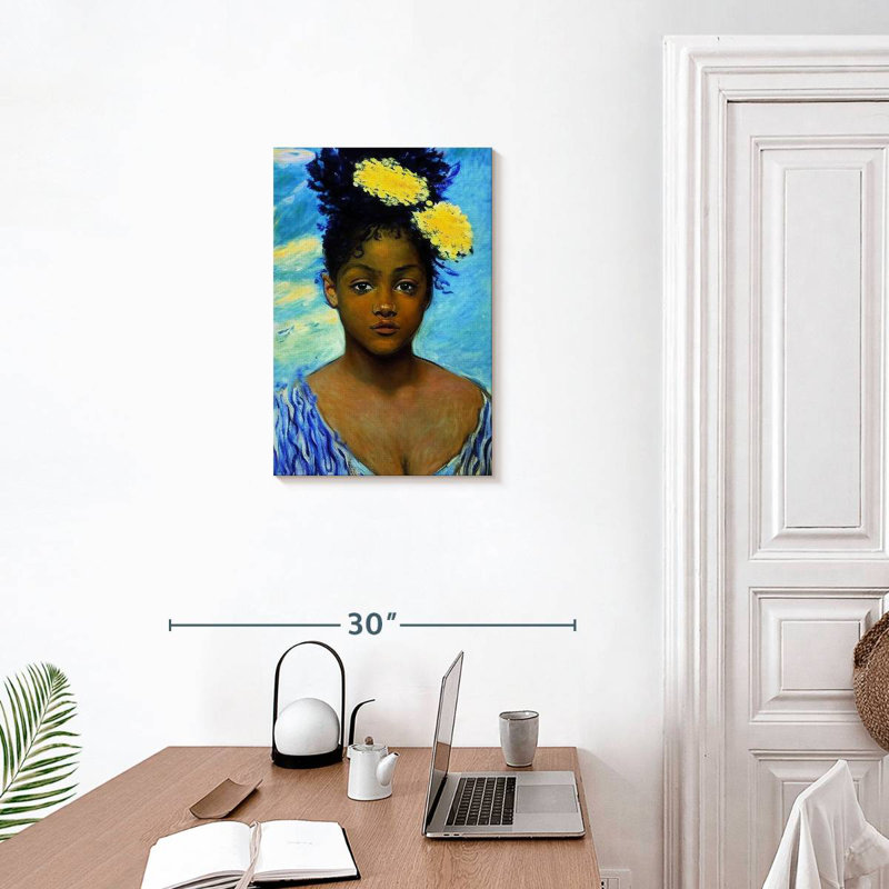 Leisha African Charm, 24" H x 16" W