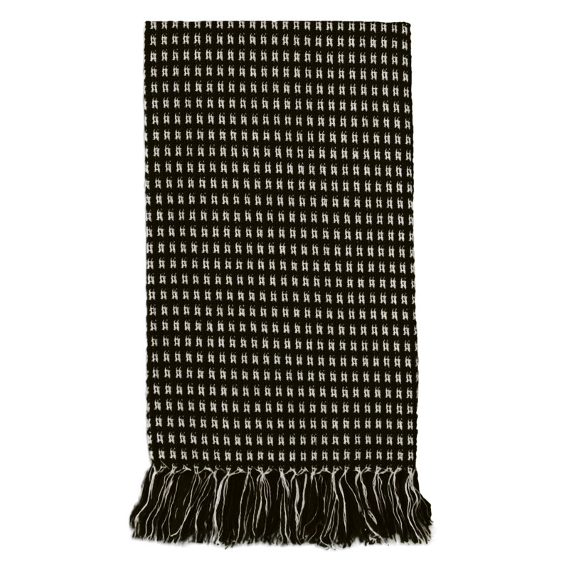 Stevens Cotton Gingham Square Napkin, Chocolate