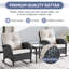Chaise berçante d'extérieur en osier Gaetanino-454007671-414545241
